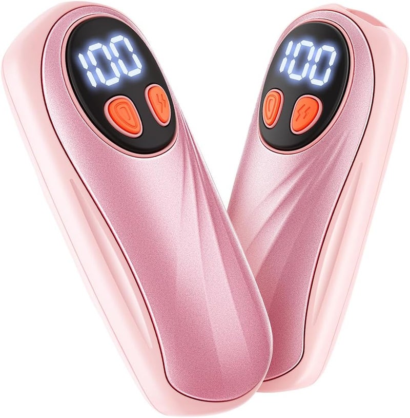KILeap Hand Warmers Rechargeable 2 Pack, 6000mAh Electric Hand Warmers, 5-Level Heating with Battery Display, Reusable Portable Pocket Heater, Gifts for Christmas, Outdoor, Golf, Travel, Hunting, Camping - Image 1
